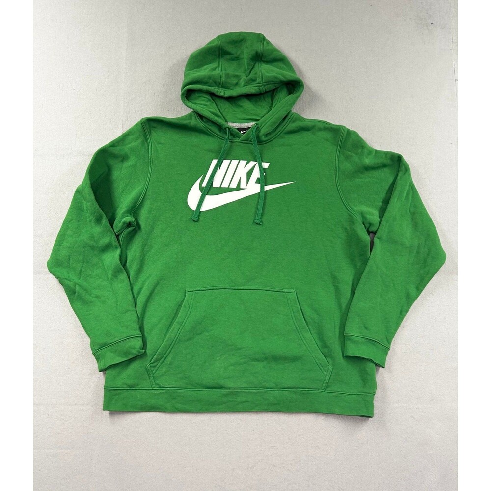 Nike Men’s Club Fleece Green Hoodie XL